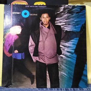 Jeffrey Osborne Stay With Me Tonight 1983 Vinyl record MINTY